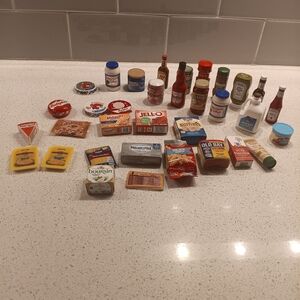 Zuru Mini Brands Lot Of 30+ Pieces Mixed Food Toys Games Retro And More